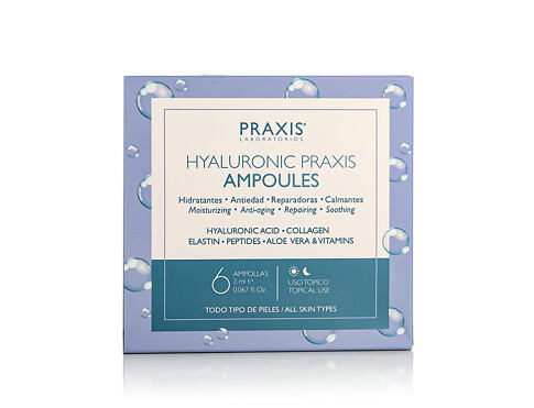 Pleťové sérum Praxis Laboratorios Hyaluronic Praxis Ampoules 6x2 ml