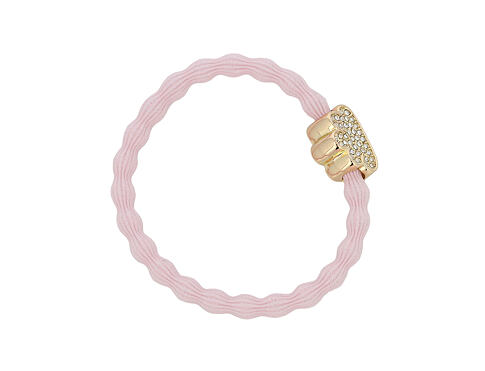 Gumička na vlasy By Eloise London Bling Charms Cloud Soft Pink 1 ks