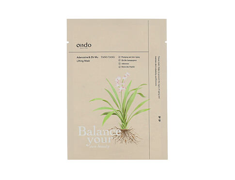 Pleťová maska Ondo Beauty 36.5 TANG-TANG Adenosine & Zhi Mu Lifting Mask 25 g