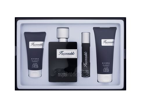 Parfémovaná voda Faconnable Riviera 90 ml poškozená krabička Kazeta