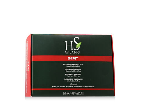 Bezoplachová péče HS MILANO Energy Energising Treatment 8x8 ml