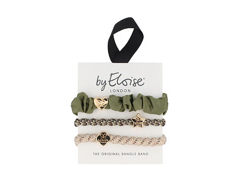 Gumička na vlasy By Eloise London Bangle Set Classic Camo 1 ks