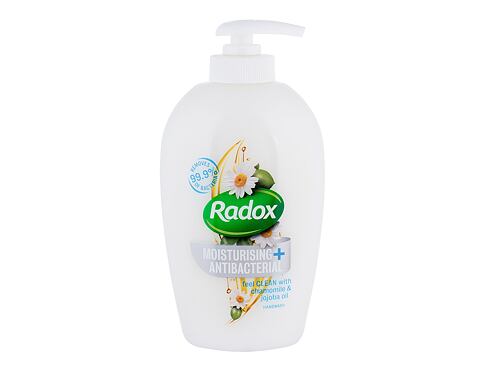 Tekuté mýdlo Radox Moisturising + Antibacterial Handwash Chamomile 250 ml