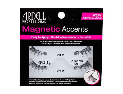 Umělé řasy Ardell Magnetic Accents 001 1 ks Black