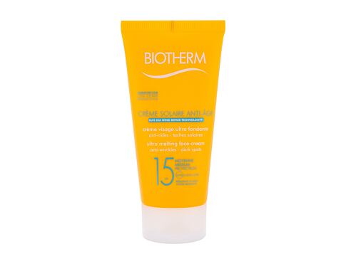 Opalovací přípravek na obličej Biotherm Creme Solaire Anti-Age Face Cream SPF15 50 ml