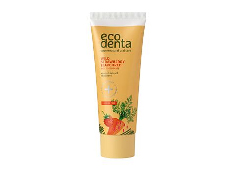 Zubní pasta Ecodenta Toothpaste Wild Strawberry Flavoured 75 ml poškozená krabička