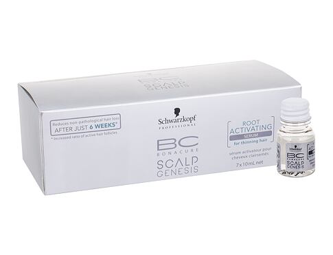 Přípravek proti padání vlasů Schwarzkopf Professional BC Bonacure Scalp Genesis  Root Activating Serum 7x10 ml poškozená krabička