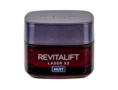 Noční pleťový krém L'Oréal Paris Revitalift Laser X3 Night Cream 50 ml