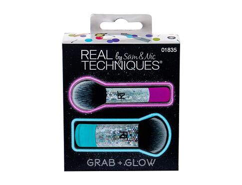 Štětec Real Techniques Brushes Grab + Glow 1 ks Kazeta