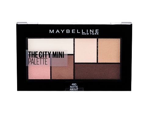 Oční stín Maybelline The City Mini 6 g 480 Matte About Town