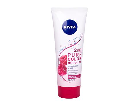 Kondicionér Nivea Pure Color Micellar Conditioner + Mask 2 IN 1 200 ml