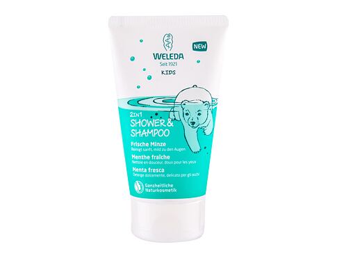 Sprchový krém Weleda Kids Mighty Mint 2in1 150 ml