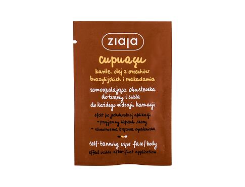Samoopalovací přípravek Ziaja Cupuacu Self-Tanning Wipe Face & Body 1 ks