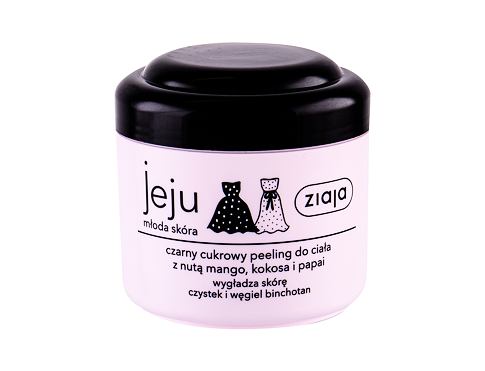 Tělový peeling Ziaja Jeju Black Sugar Body Scrub 200 ml