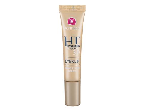 Oční krém Dermacol 3D Hyaluron Therapy Eye&Lip Wrinkle Filler Cream 15 ml