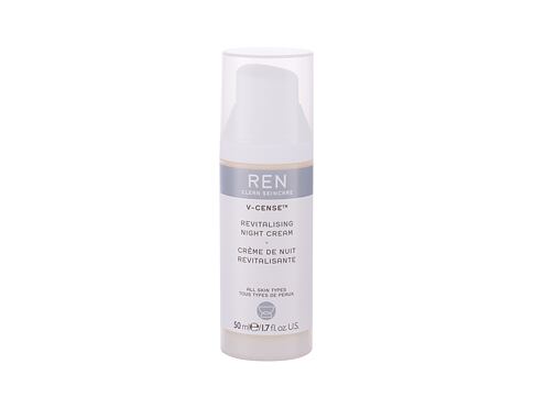 Noční pleťový krém REN Clean Skincare V-Cense Revitalising 50 ml