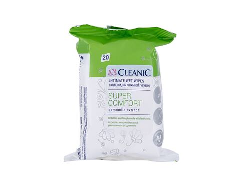 Intimní hygiena Cleanic Super Comfort Camomile 20 ks