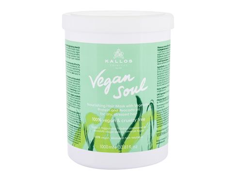 Maska na vlasy Kallos Cosmetics Vegan Soul Nourishing 1000 ml