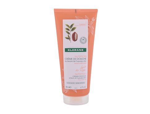 Sprchový krém Klorane Organic Cupuaçu Rose Milk 200 ml