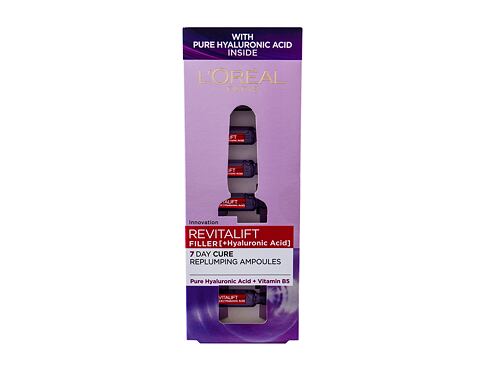 Pleťové sérum L'Oréal Paris Revitalift Filler HA 7 Day Cure 9,1 ml poškozená krabička