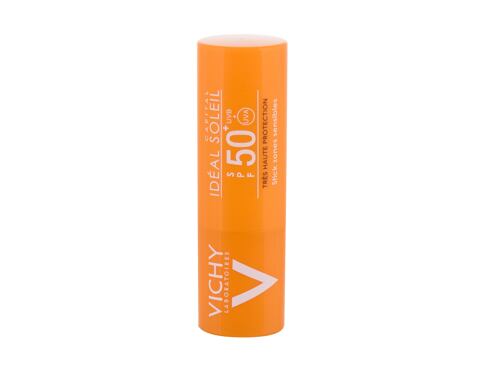 Opalovací přípravek na obličej Vichy Idéal Soleil Stick Zones Sensibles SPF50+ 9 g
