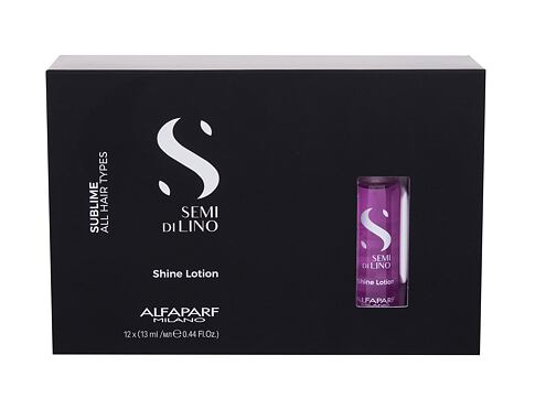 Pro lesk vlasů ALFAPARF MILANO Semi Di Lino Sublime Shine Lotion 12x13 ml