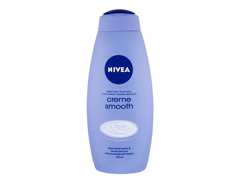 Sprchový krém Nivea Creme Smooth 750 ml poškozená krabička