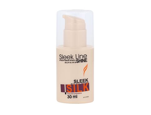 Kondicionér Stapiz Sleek Line Silk 30 ml poškozený flakon