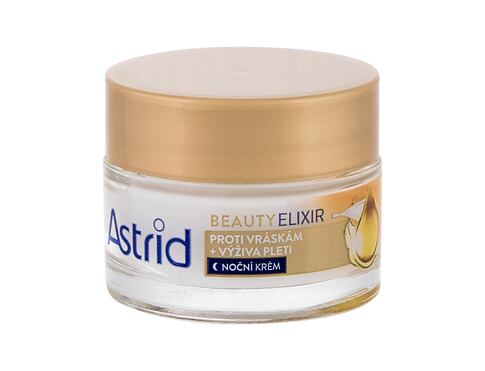 Noční pleťový krém Astrid Beauty Elixir 50 ml poškozená krabička