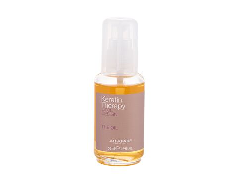 Olej na vlasy ALFAPARF MILANO Keratin Therapy Lisse Design 50 ml poškozená krabička