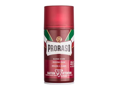 Pěna na holení PRORASO Red Shaving Foam 300 ml