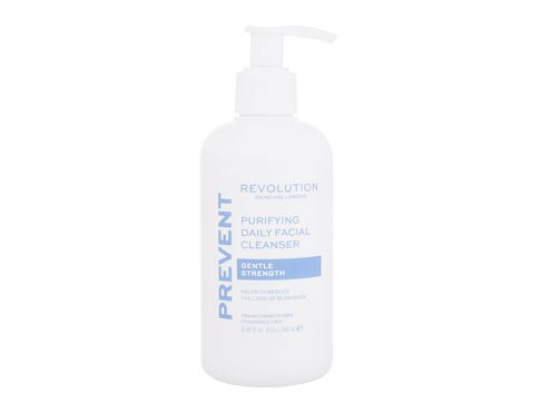 Čisticí gel Revolution Skincare Prevent Purifying Daily Facial Cleanser Gentle Strength 250 ml