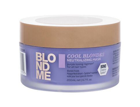 Maska na vlasy Schwarzkopf Professional Blond Me Cool Blondes Neutralizing Mask 200 ml