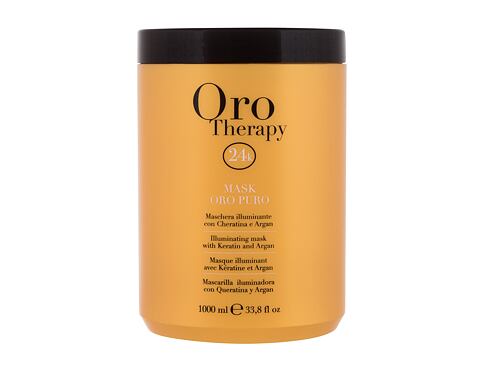 Maska na vlasy Fanola Oro Therapy 24K Oro Puro 1000 ml poškozený flakon