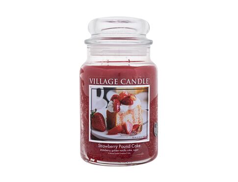 Vonná svíčka Village Candle Strawberry Pound Cake 602 g