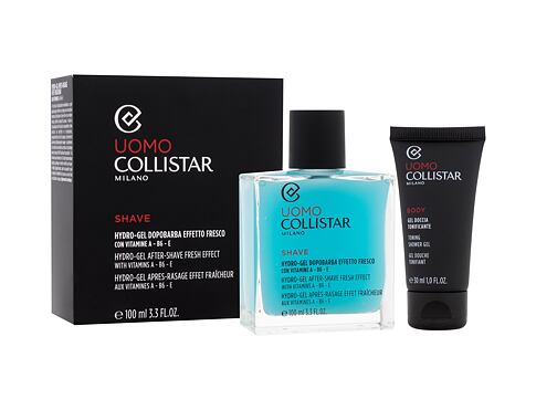Přípravek po holení Collistar Uomo Hydro-Gel After-Shave 100 ml poškozená krabička Kazeta