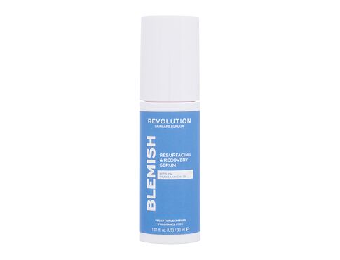 Pleťové sérum Revolution Skincare Blemish Resurfacing & Recovery Serum With 2% Tranexamic Acid 30 ml