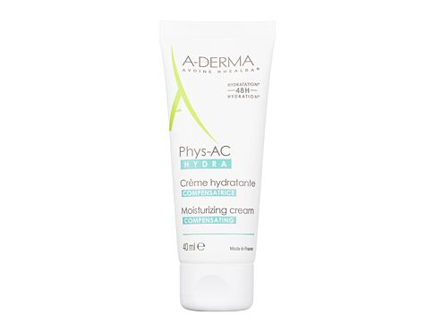 Denní pleťový krém A-Derma Phys-AC Hydra Compensating Moisturizing Cream 40 ml poškozená krabička