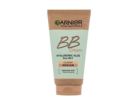 BB krém Garnier Skin Naturals BB Cream Hyaluronic Aloe All-In-1 SPF15 50 ml Medium