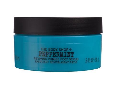 Tělový peeling The Body Shop Peppermint Reviving Pumice Foot Scrub 100 ml