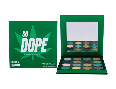 Oční stín Makeup Obsession So Dope With Cannabis Sativa 20,8 g poškozená krabička