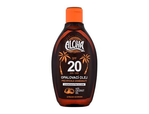 Opalovací přípravek na tělo Vivaco Aloha Sun Oil SPF20 200 ml