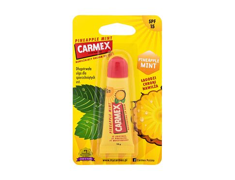 Balzám na rty Carmex Pineapple Mint SPF15 10 g poškozený obal