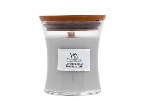 Vonná svíčka WoodWick Lavender & Cedar 85 g