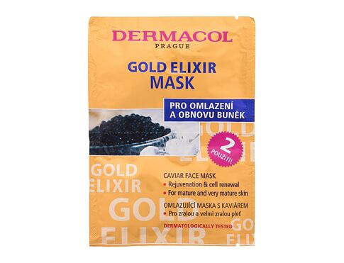 Pleťová maska Dermacol Gold Elixir 16 ml