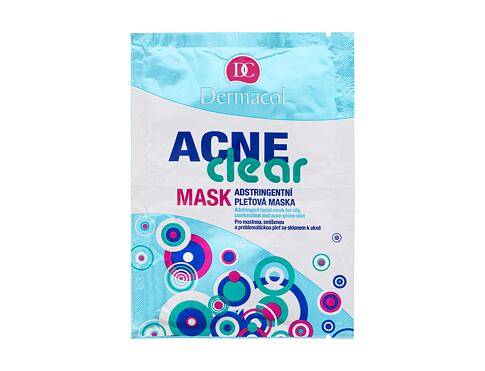 Pleťová maska Dermacol AcneClear 16 g