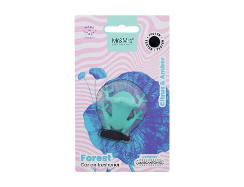 Vůně do auta Mr&Mrs Fragrance Forest Frog Lagune Green 1 ks