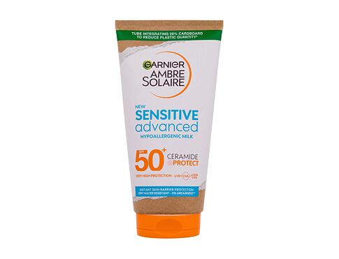 Opalovací přípravek na tělo Garnier Ambre Solaire Sensitive Advanced Hypoallergenic Milk SPF50+ 175 ml