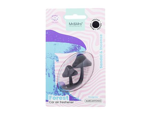 Vůně do auta Mr&Mrs Fragrance Forest Mushroom Black 1 ks