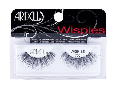 Umělé řasy Ardell Wispies 700 1 ks Black poškozená krabička